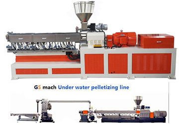 EVA Double Screw Extruder Plastic Making Machine Under Water Pelletizing System